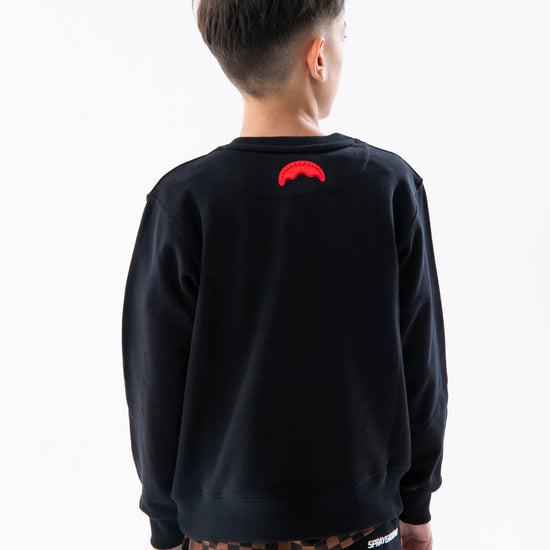GET OUT BEAR REGULAR CREW BLK 