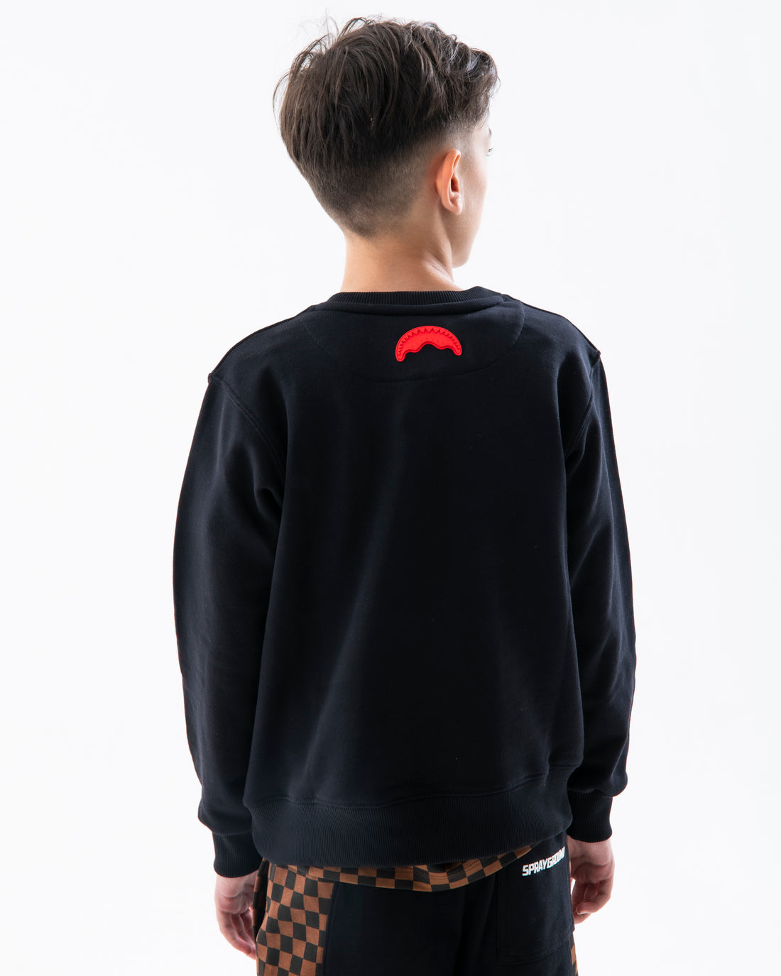 GET OUT BEAR REGULAR CREW BLK 