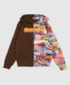 MAKES THE WORLD GO ROUND SPLIT REGULAR HOODIE 