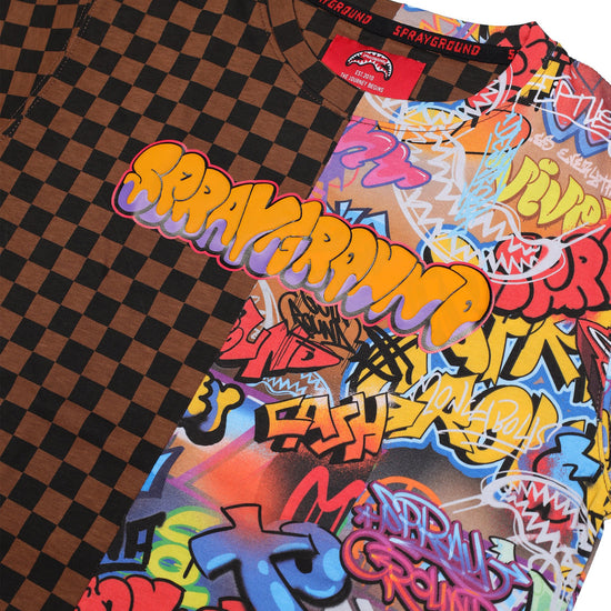 MAKES THE WORLD GO ROUND SPLIT REGULAR T-SHIRT 