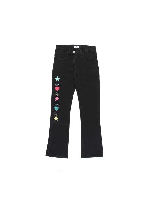 JEANS RICAMO CF DENIM FEL 