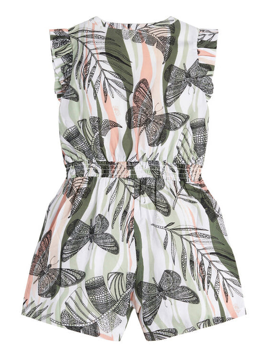 VISCOSE BLEND SS ROMPER 