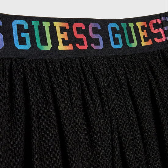 STRETCH NET MIDI SKIRT 