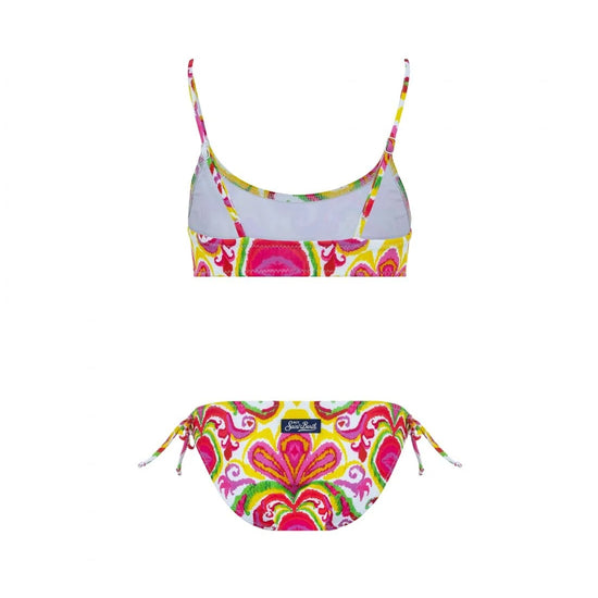 PRINTED BRALETTE BIKINI 