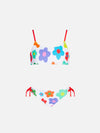 PRINTED BRALETTE BIKINI 