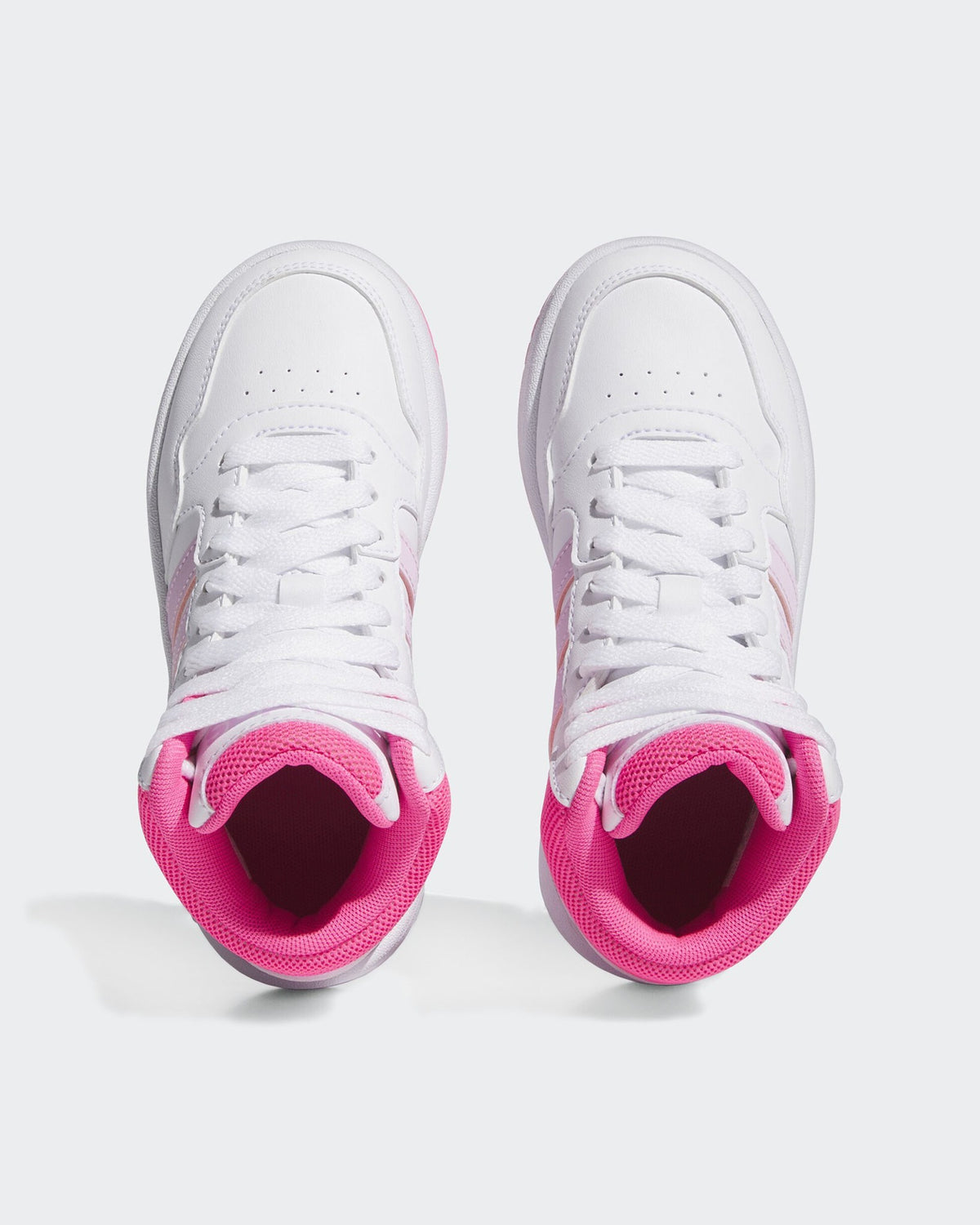 HOOPS 3.0 MID K     FTWWHT/ORCFUS/LUCPNK 