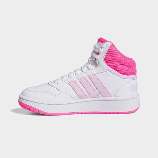 HOOPS 3.0 MID K     FTWWHT/ORCFUS/LUCPNK 