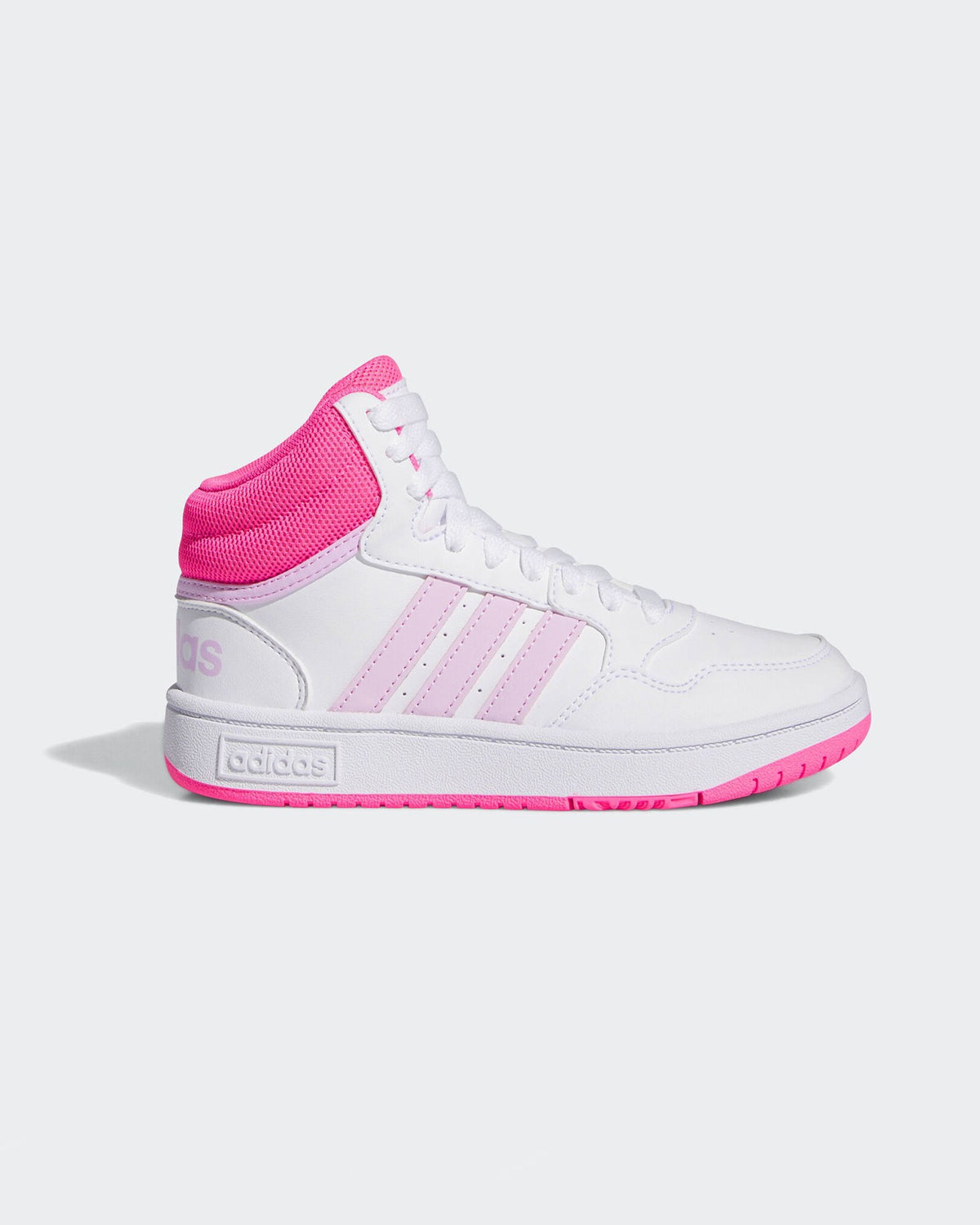 HOOPS 3.0 MID K     FTWWHT/ORCFUS/LUCPNK 