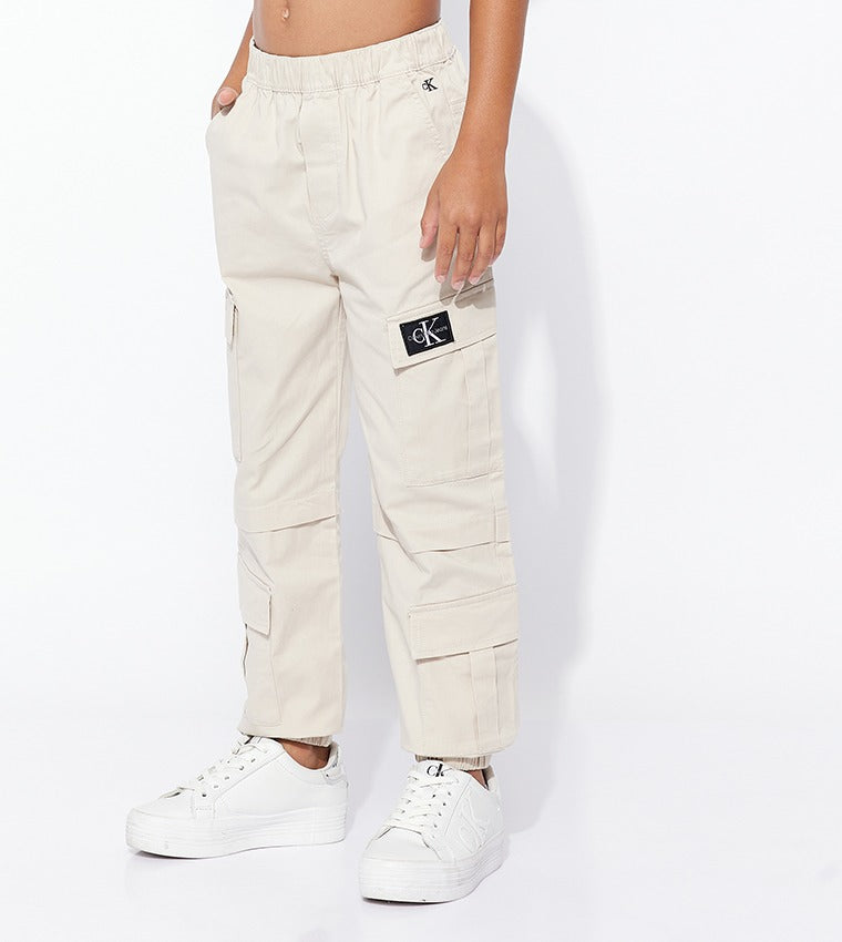 MULTI-POCKETS CARGO WOVEN PANT 