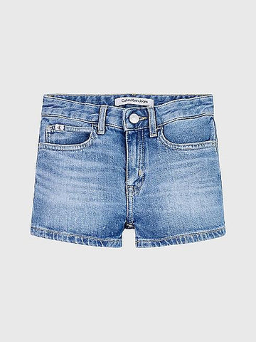 MR SLIM AUTH MID BLUE DNM SHOR 