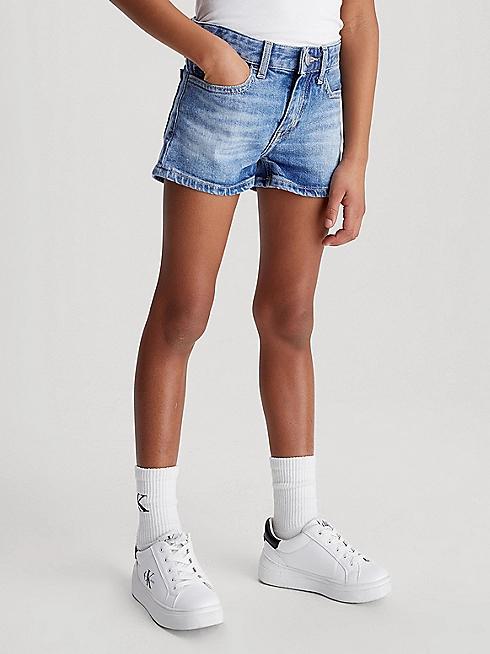 MR SLIM AUTH MID BLUE DNM SHOR 