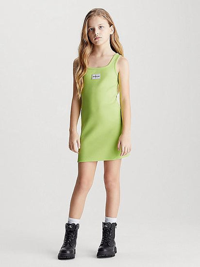 RIB BADGE SQUARE NECK TANK DRE 
