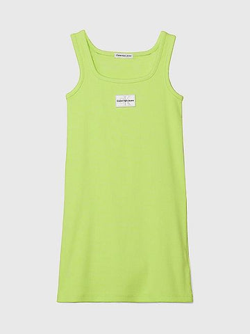 RIB BADGE SQUARE NECK TANK DRE 