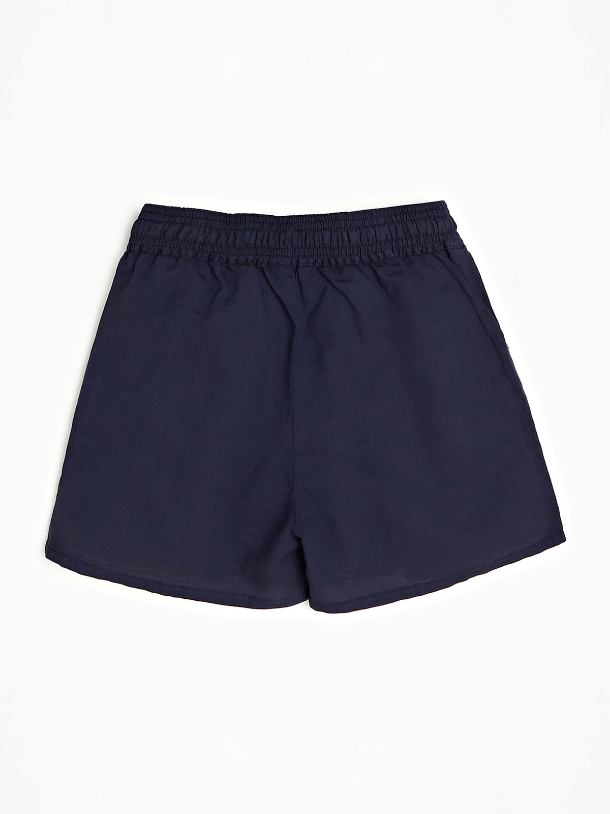 LINEN BLEND SHORTS 
