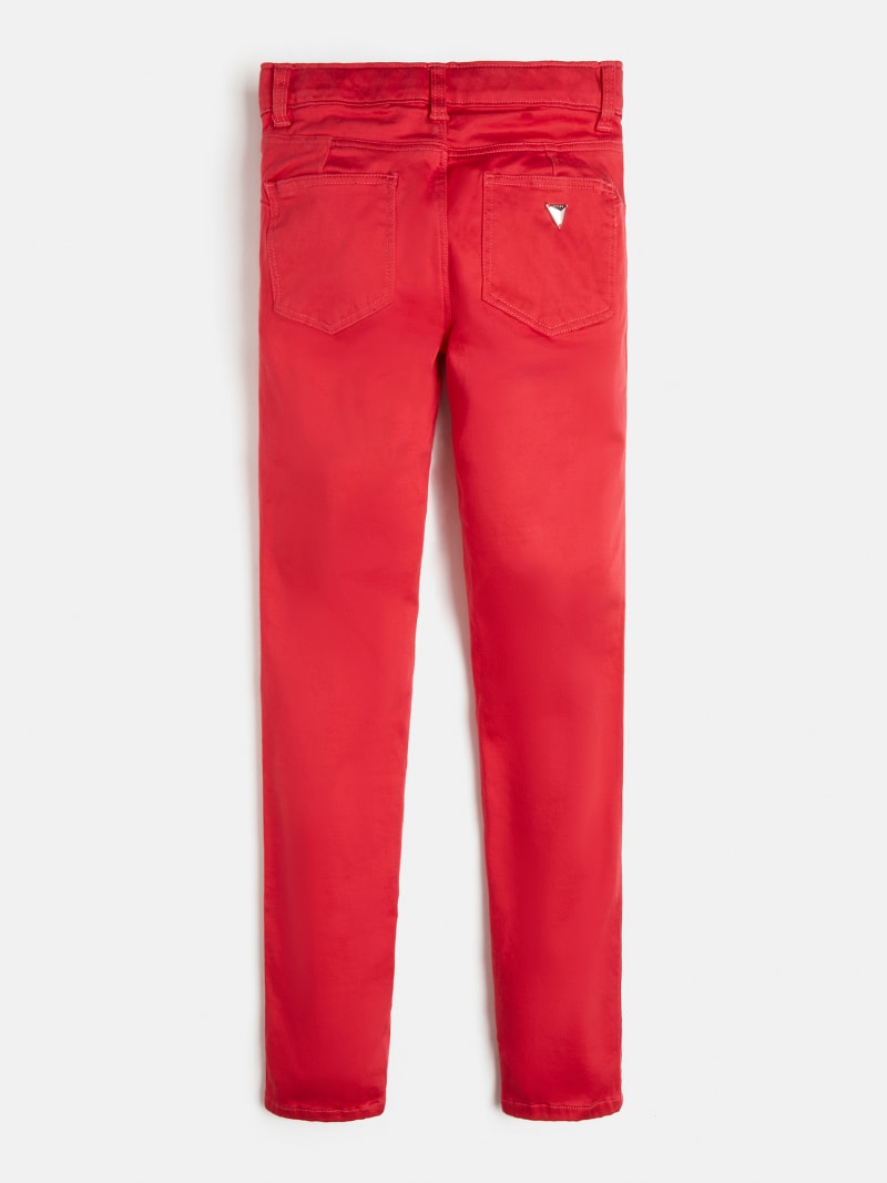 STRETCH SATEEN SKINNY PANT 