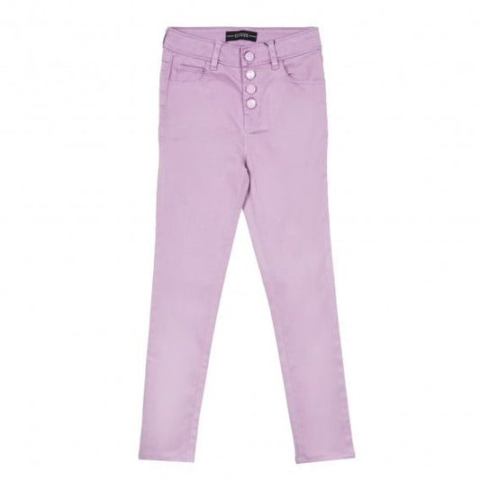 STRETCH SATEEN SKINNY PANTS 