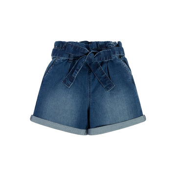 STRETCH DENIM SHORTS 