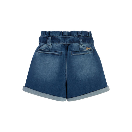STRETCH DENIM SHORTS 