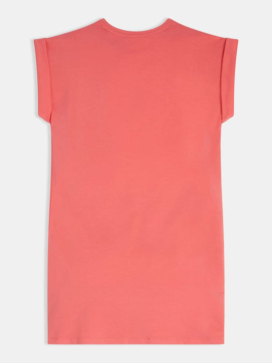 STRETCH BABY TERRY SS DRESS 