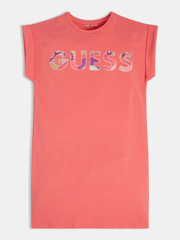 STRETCH BABY TERRY SS DRESS 