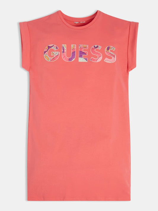 STRETCH BABY TERRY SS DRESS 