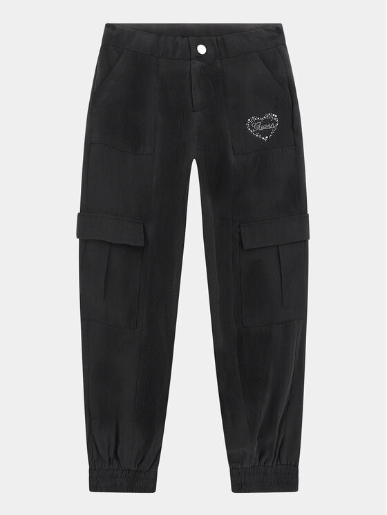 SATIN CARGO ACTIVE PANTS 
