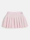 PLEATED MINI SKIRT 