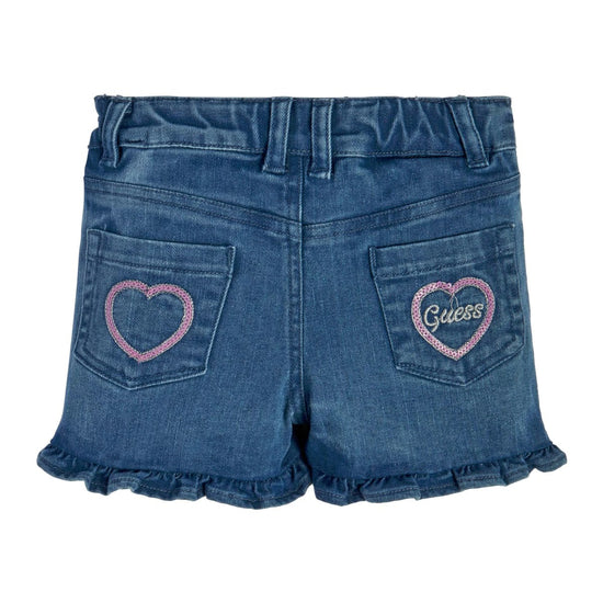 STRETCH DENIM SHORTS 