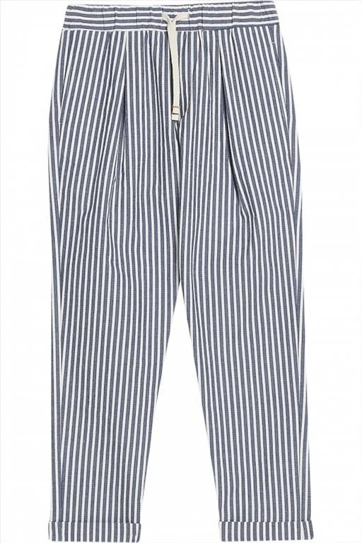 PANT.LUNGO BALOON SEERSUCK.RIG 