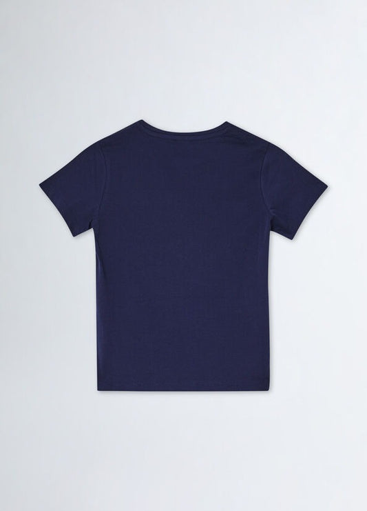 T-SHIRT M/C REGULAR C/TASCHINO 