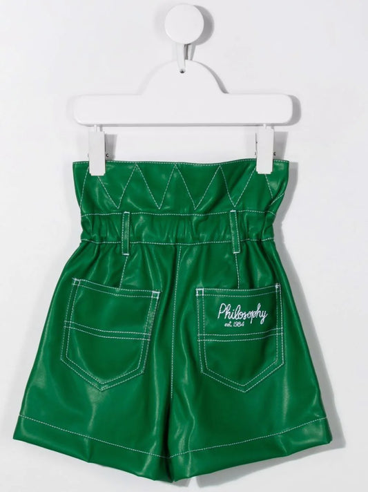 SHORTS IN ECOPELLE 