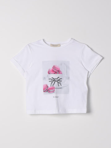 T-SHIRT M/C STAMPA TAZZA 
