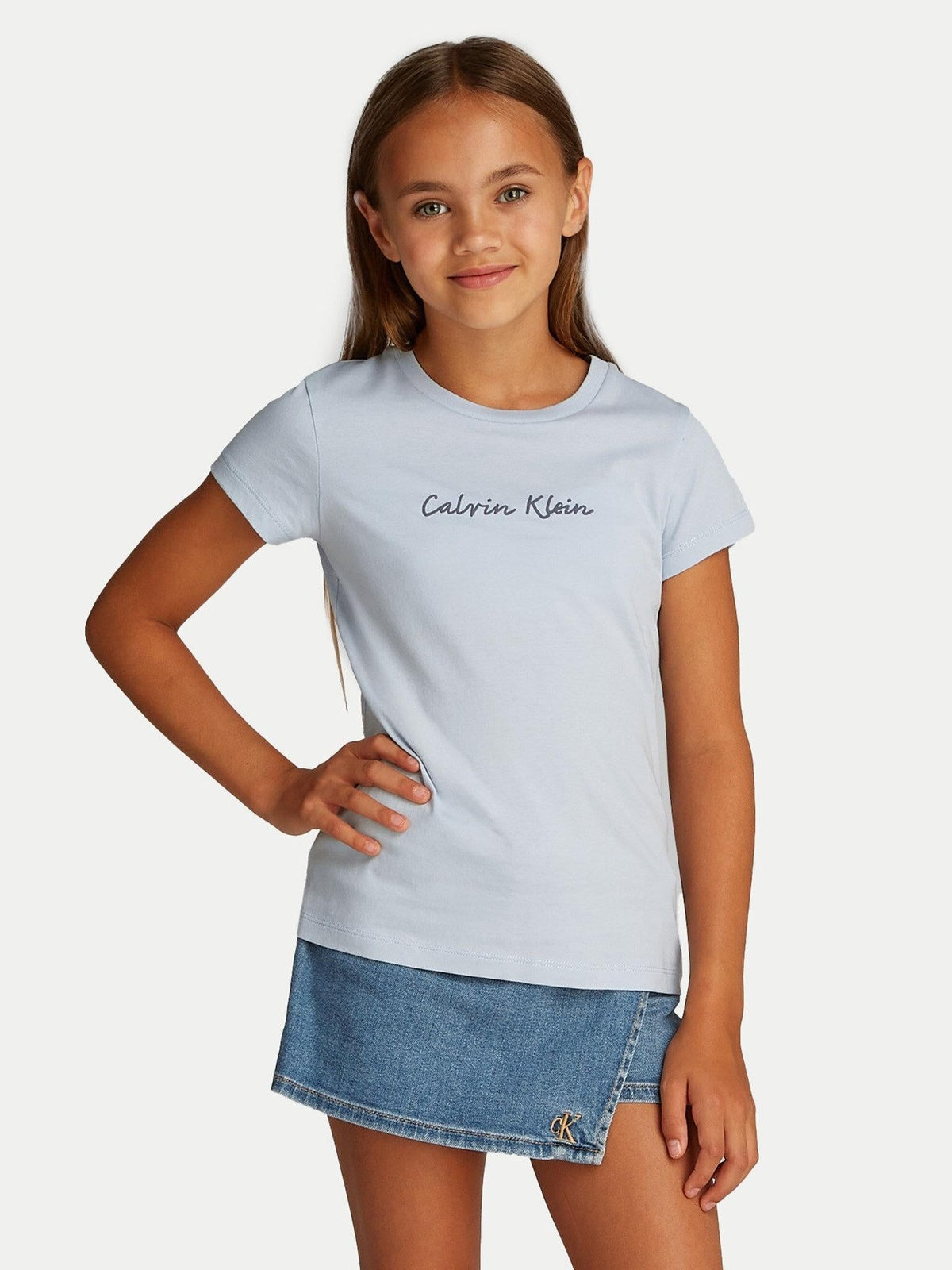 SCRIPT LOGO SLIM SS T-SHIRT 