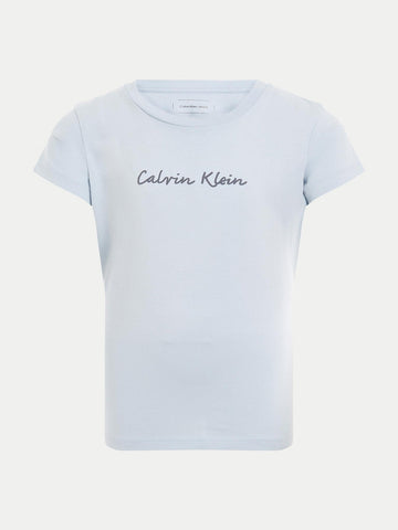 SCRIPT LOGO SLIM SS T-SHIRT 