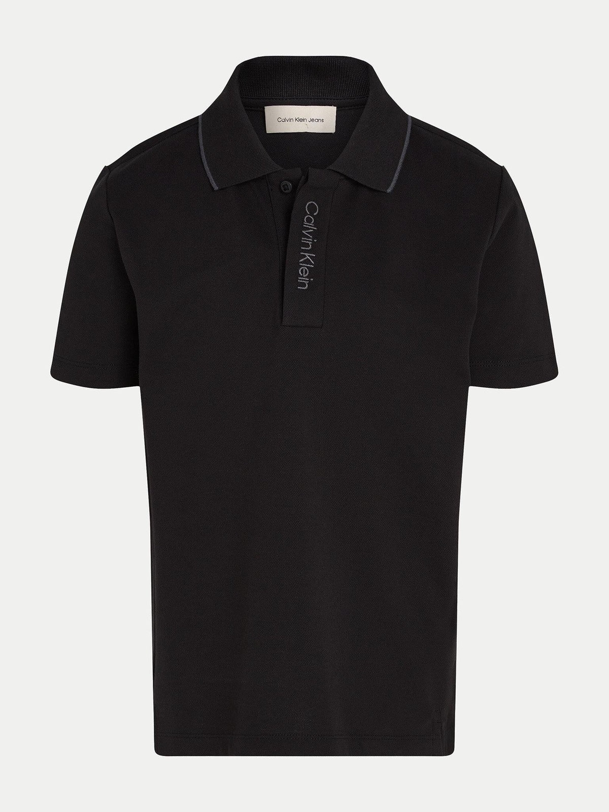EMBRO. CK LOGO PIQUE POLO 