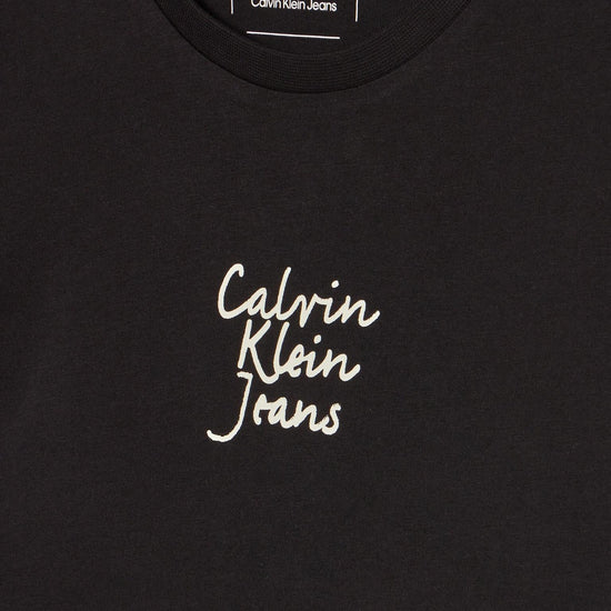 HANDWRITING LOGO SS SLIM T-SHI 