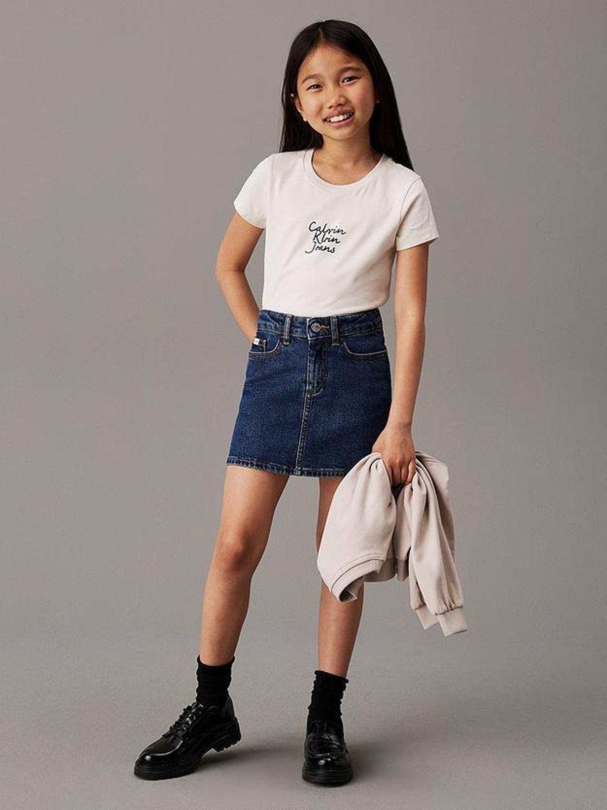 HANDWRITING LOGO SS SLIM T-SHI 
