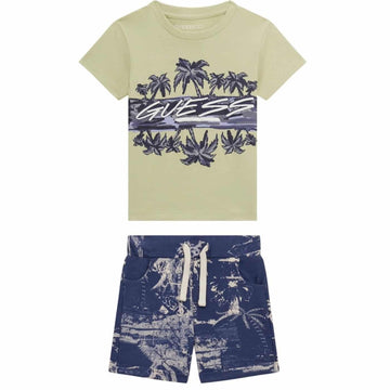 SET SS T-SHIRT+ACTIVE SHORTS 