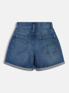 DENIM TENCEL SHORTS 