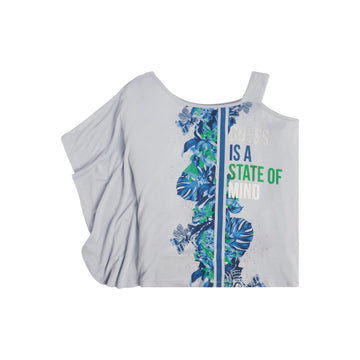 MONO SHOULDER T-SHIRT 