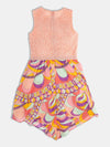 MIXED FABRIC SL DRESS 