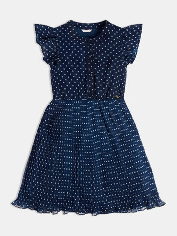 CHIFFON SS DRESS 