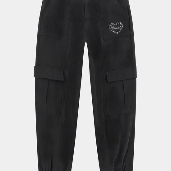SATIN CARGO ACTIVE PANTS 