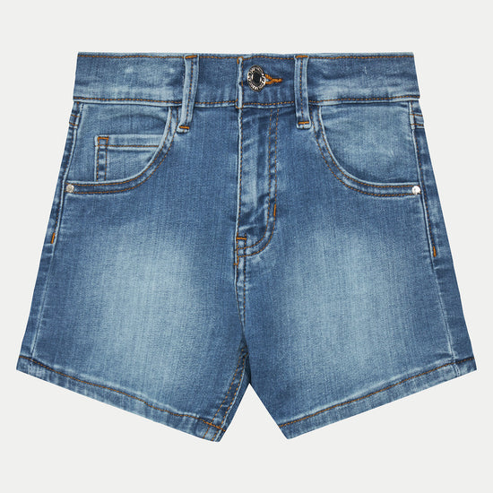 STRETCH DENIM SHORT 