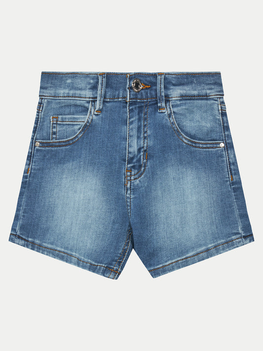 STRETCH DENIM SHORT 