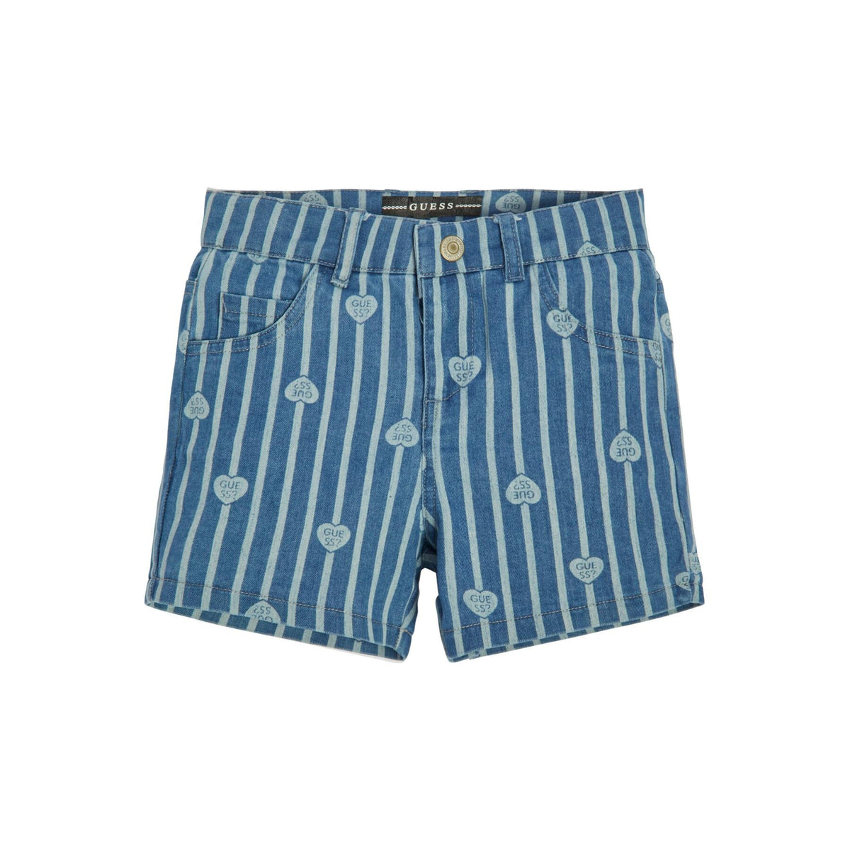 STRETCH DENIM SHORTS 