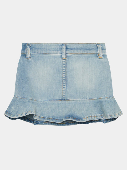 STRETCH DENIM SKIRT 