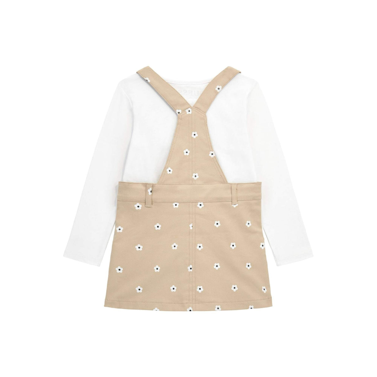 SET LS T-SHIRT+STR TWILL SKIRT 