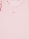 SS T-SHIRT W/CHIFFON 