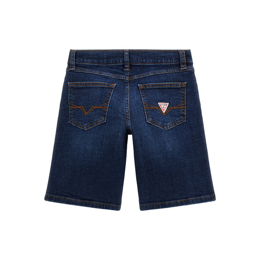 STRETCH DENIM SHORTS 